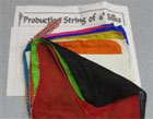 Production String of 6 Inch Silks