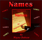 Names by Wayne Dobson