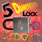 5th Dimension Lock, Mental Magic Tricks, Precicion made