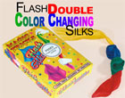 Double Color Change Silks, 4 Silks