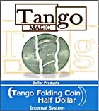 Folding Coin Internal, Half Dollar, 50 Cent by Tango Magic
