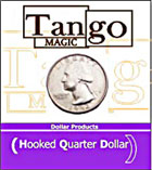 Hooked Coin, Quarter, 25 Cent by Tango Magic