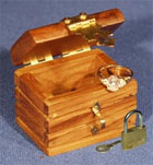 Ring Vanish Box with Lock