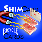 Shim Card, Bicycle, Blue Back