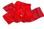 Silk Streamer, Red, 4 Inch x 8 Feet