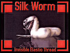 Silk Worm Invisible Thread, Black Color