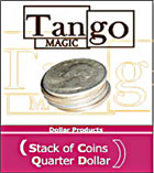 Stack of Coins, Quarters by Tango Magic
