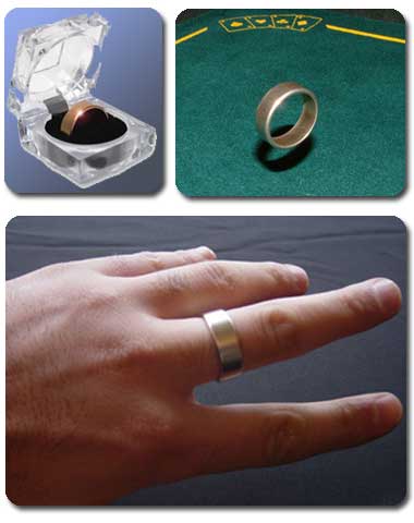 Wizard PK Ring, Gold, 19 mm, G2 by World Magic Shop