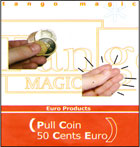 Pull Coin, 50 Cent Euro by Tango Magic