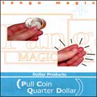 Pull Coin, Quarter Dollar, 25 Cent by Tango Magic