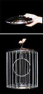 Appearing Bird Cage #1 by Tora