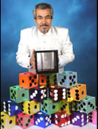 Big Dice Frame with 12 Dices by Tora