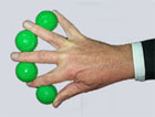 Multiplying Balls, Green by Vernet