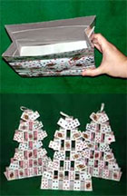 Triple Card Castles from Bag