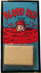 Blood Red Soap