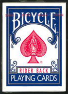 Forcing Deck, Bicycle, Blue Back