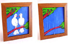 Dove Picture Frame To Real Dove