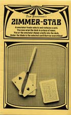 Zimmer Stab by Dick Zimmerman