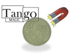 Steel Core Coin, 50 Cent Euro by Tango Magic